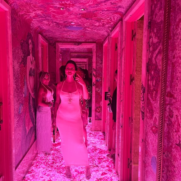 Backless Ivory Maxi Dress - Picture 6 of 6